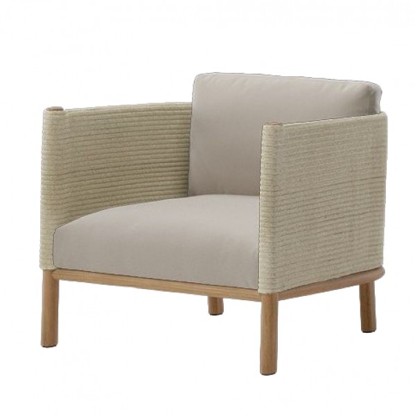 Outdoor Furniture Teak - Одноместный диван из тикового дерева с