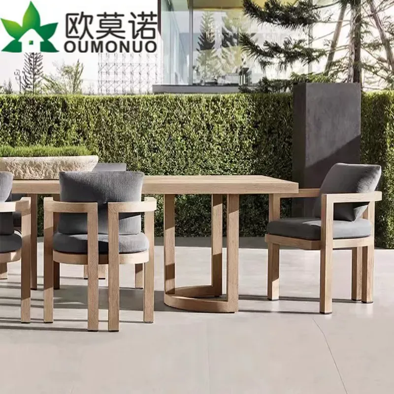Outdoor Furniture Teak - Садовый обеденный набор из тикового дерева