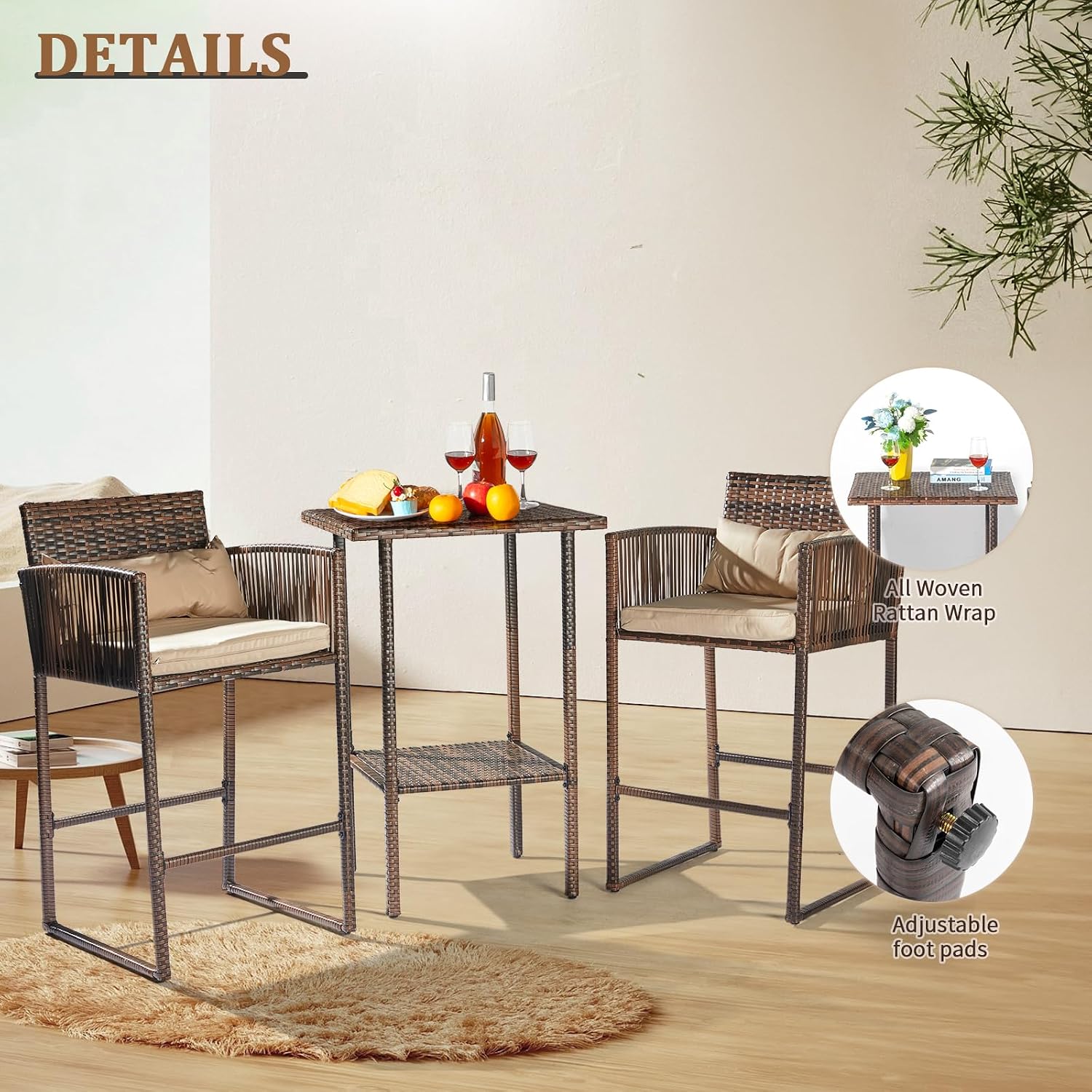 Набор уличной мебели из ротанг – обзор и цена Outdoor Furniture Plus