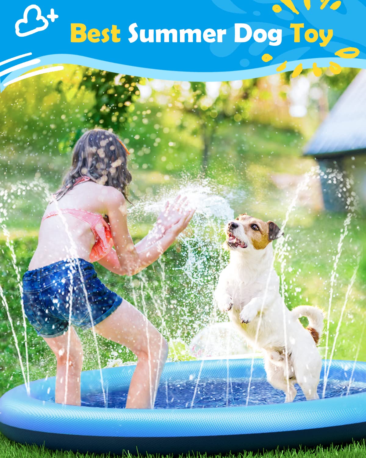Игровой коврик-фонтан для дете – обзор и цена Outdoor Rug Waterproof