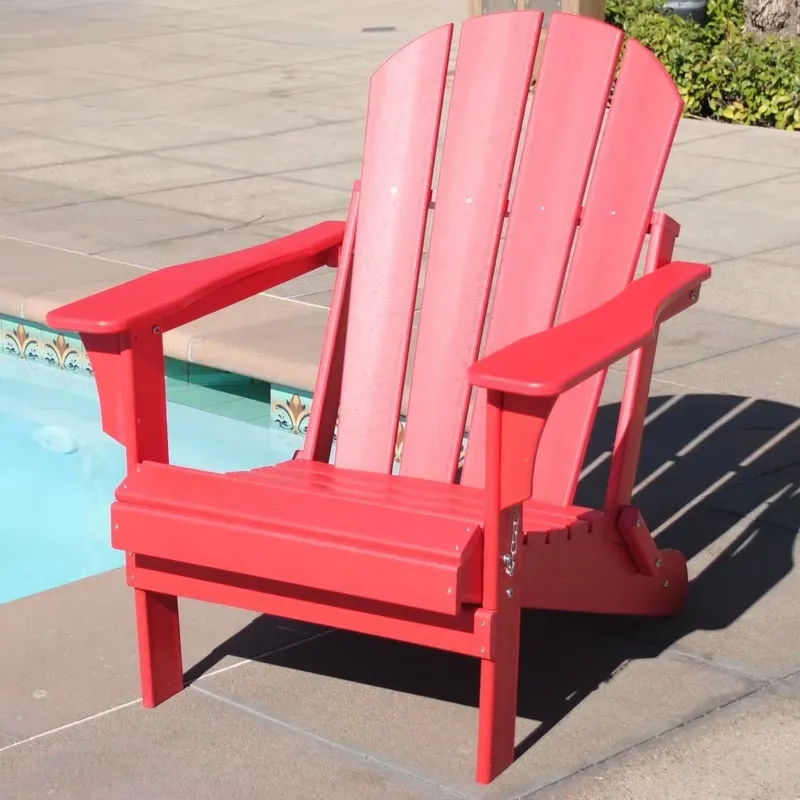 Складной шезлонг Adirondack из – обзор и цена Outdoor Furniture Recycled Plastic