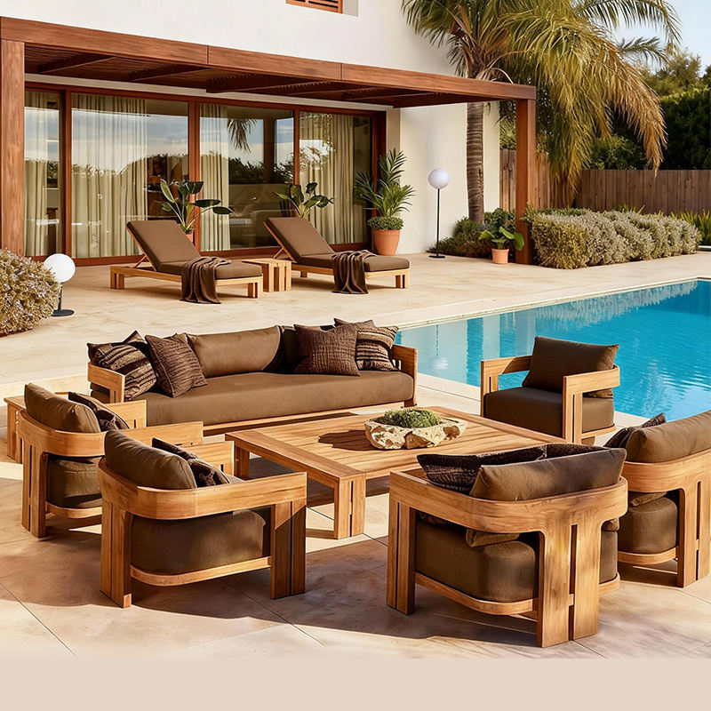 Уличный комплект мебели из тик – обзор и цена Outdoor Furniture Teak