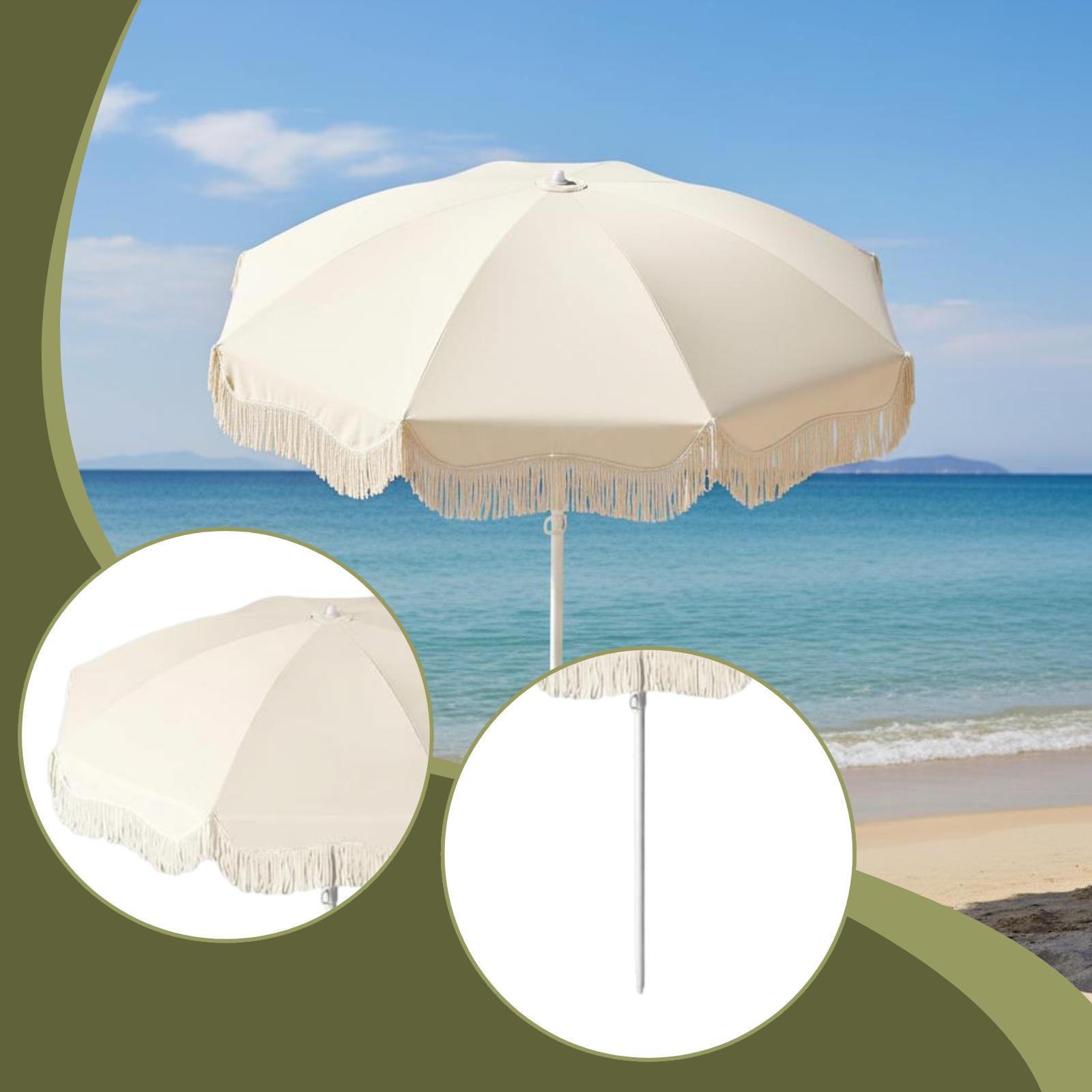 Зонт для патио с бахромой, защ – обзор и цена Outdoor Furniture Plus